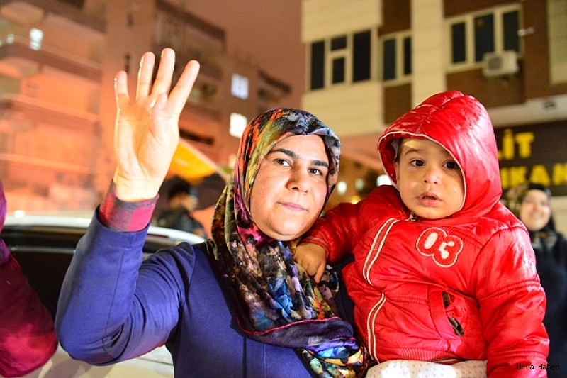 Şanlıurfa'da seçim kutlaması
