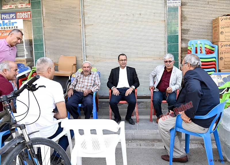 Pazar gününü esnafa ve vatandaşa ayırdı