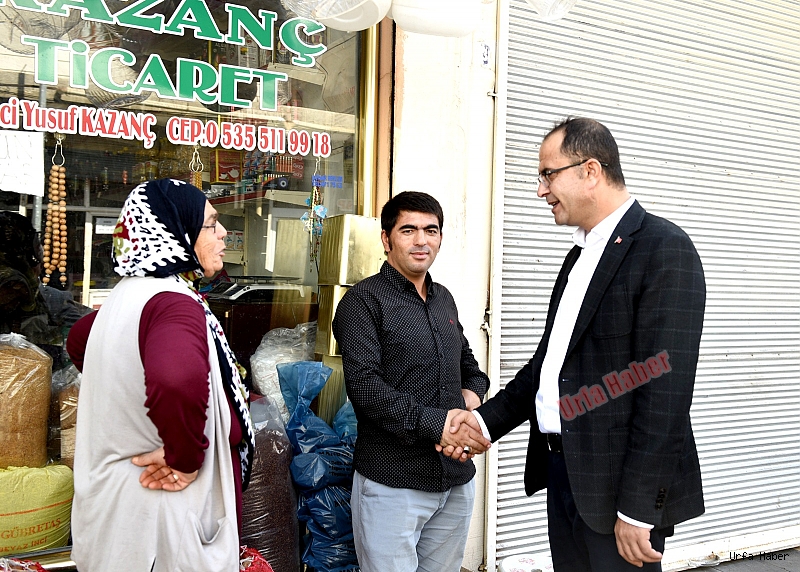 Pazar gününü esnafa ve vatandaşa ayırdı