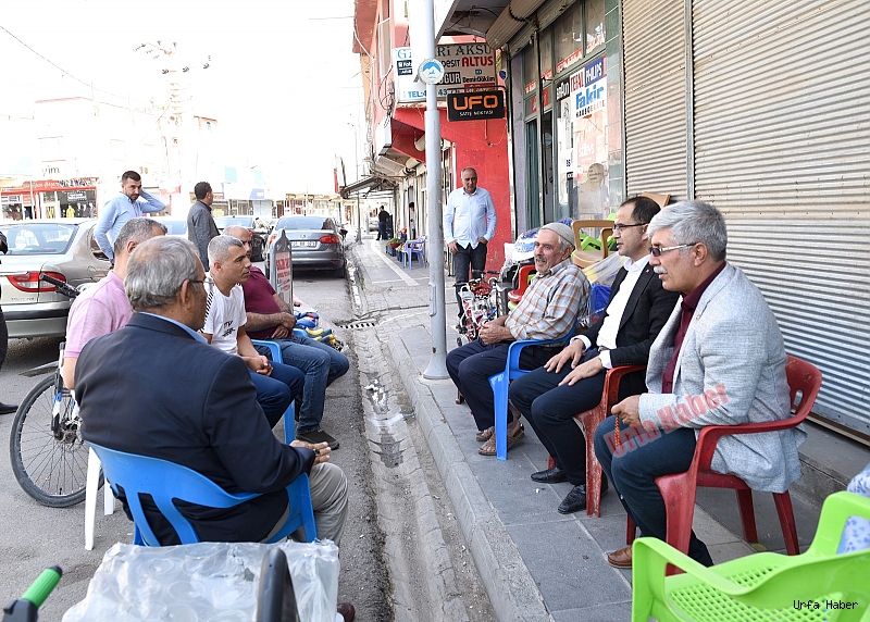Pazar gününü esnafa ve vatandaşa ayırdı