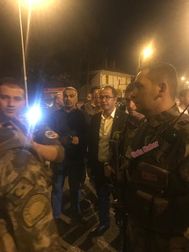 İki başkan operasyon bölgesine gitti