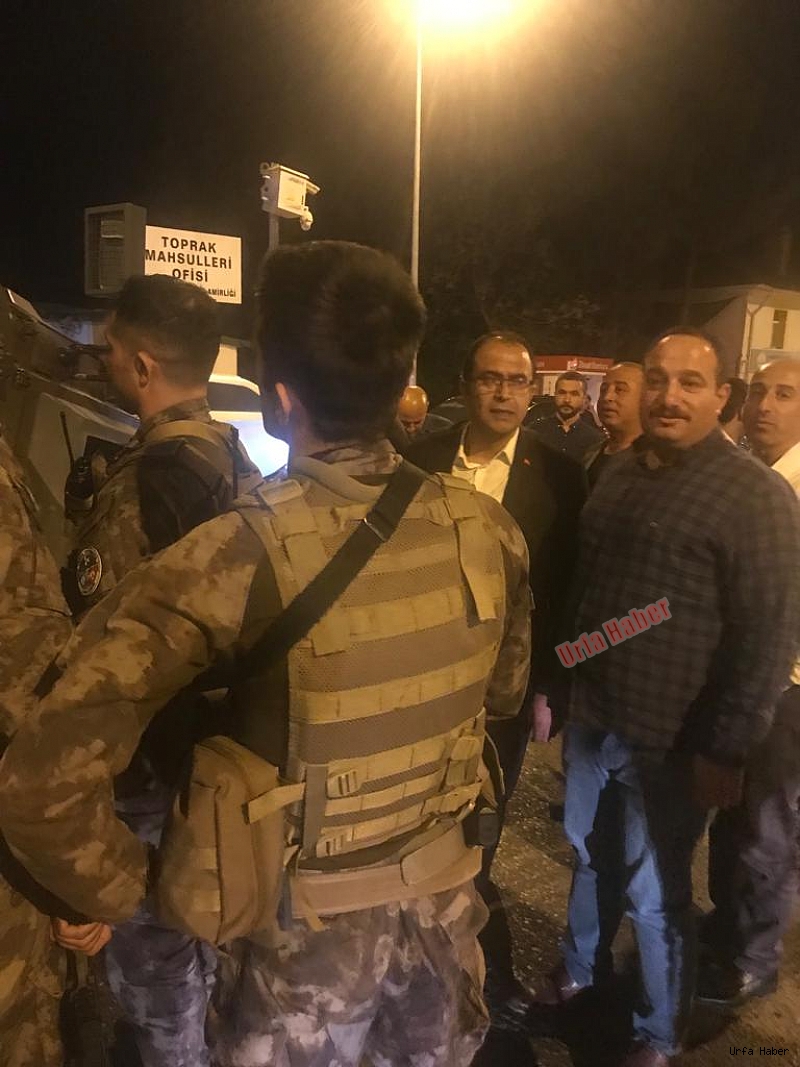 İki başkan operasyon bölgesine gitti
