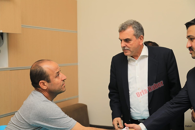 Beyazgül yaralıları ziyaret etti