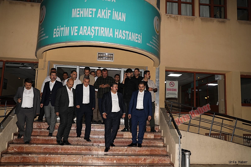 Beyazgül yaralıları ziyaret etti