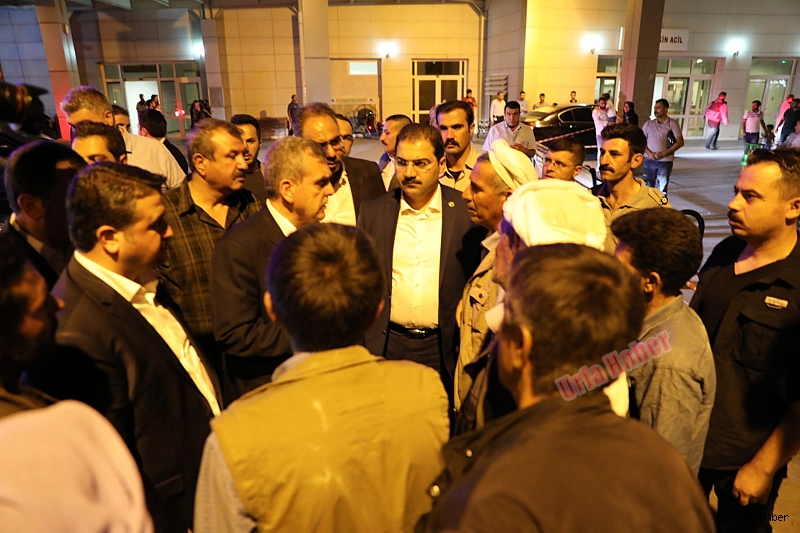 Beyazgül yaralıları ziyaret etti