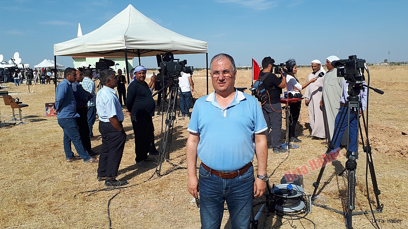 Şanlıurfa Gazeteci ve Yazarlar Cemiyeti’nden Suriye sınırına çıkarma