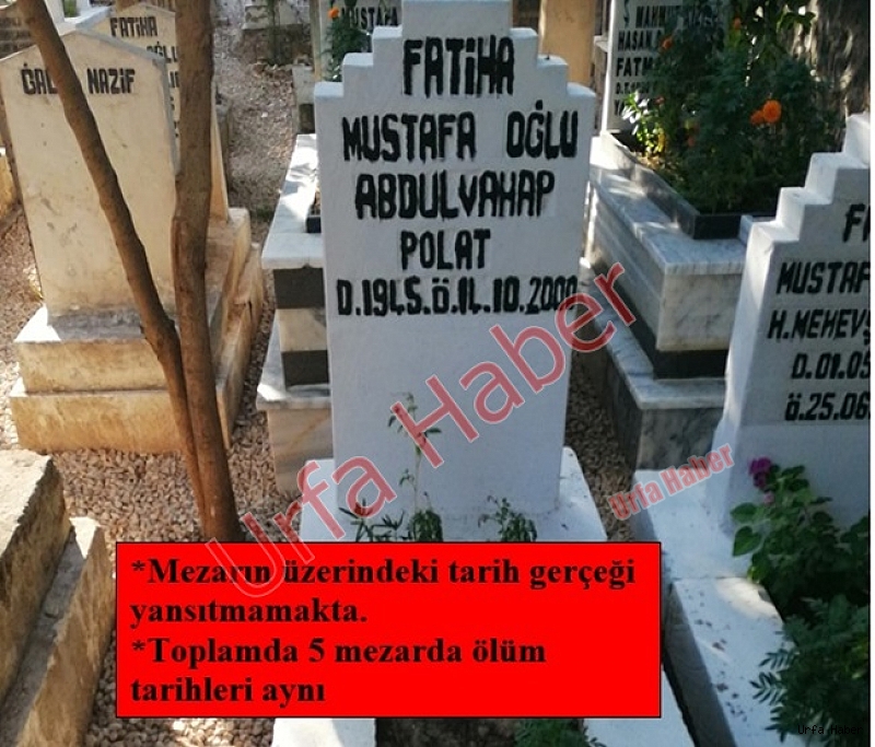 Urfa Bediüzzaman Mezarlığında Rant İddiası