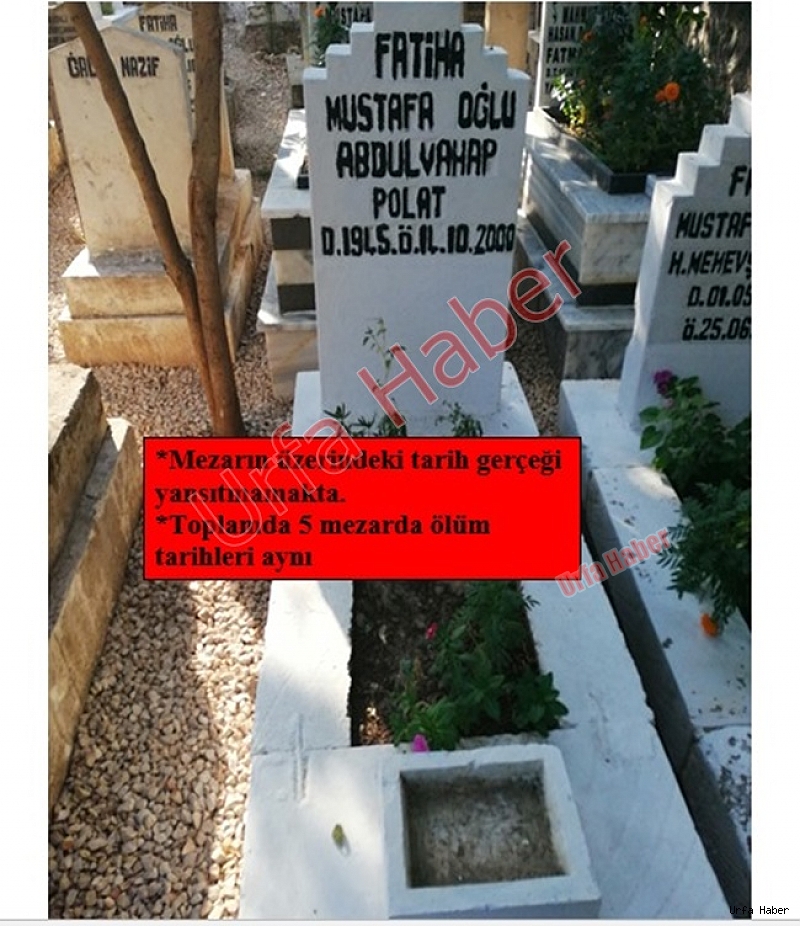 Urfa Bediüzzaman Mezarlığında Rant İddiası