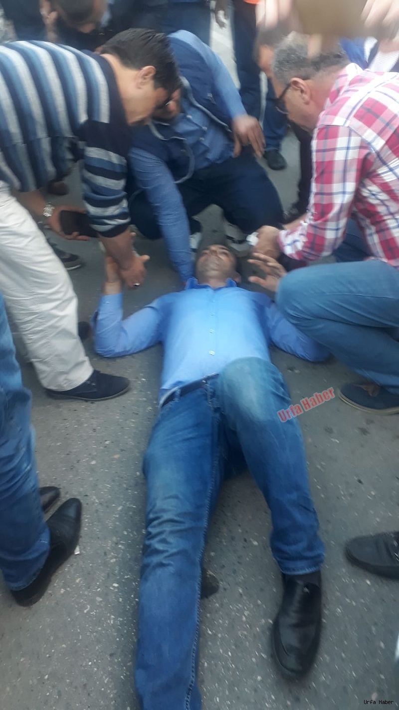 Urfa'da otobüs yayaya çarptı