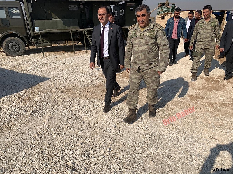 Aksak Resulayn'da incelemelerde bulundu