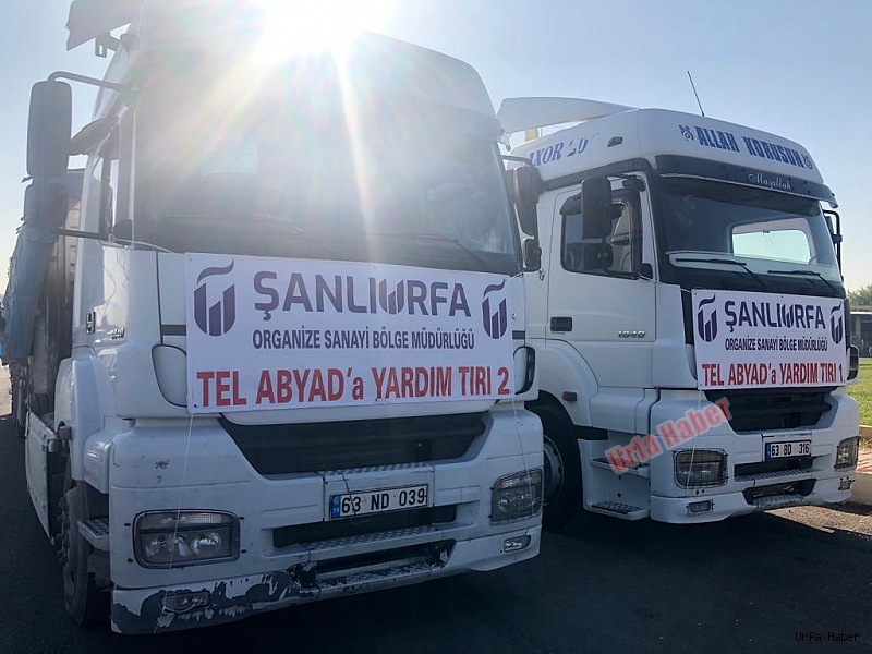 Organize Sanayi Bölgesinden Telabyad’a İnsani Yardım