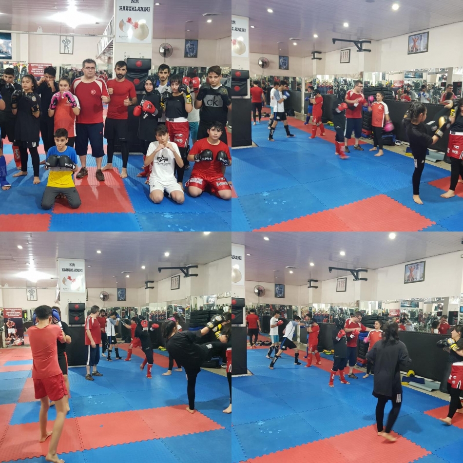 Urfa'lı Kick Boksçular Türkiye Şampiyonasına Hazır