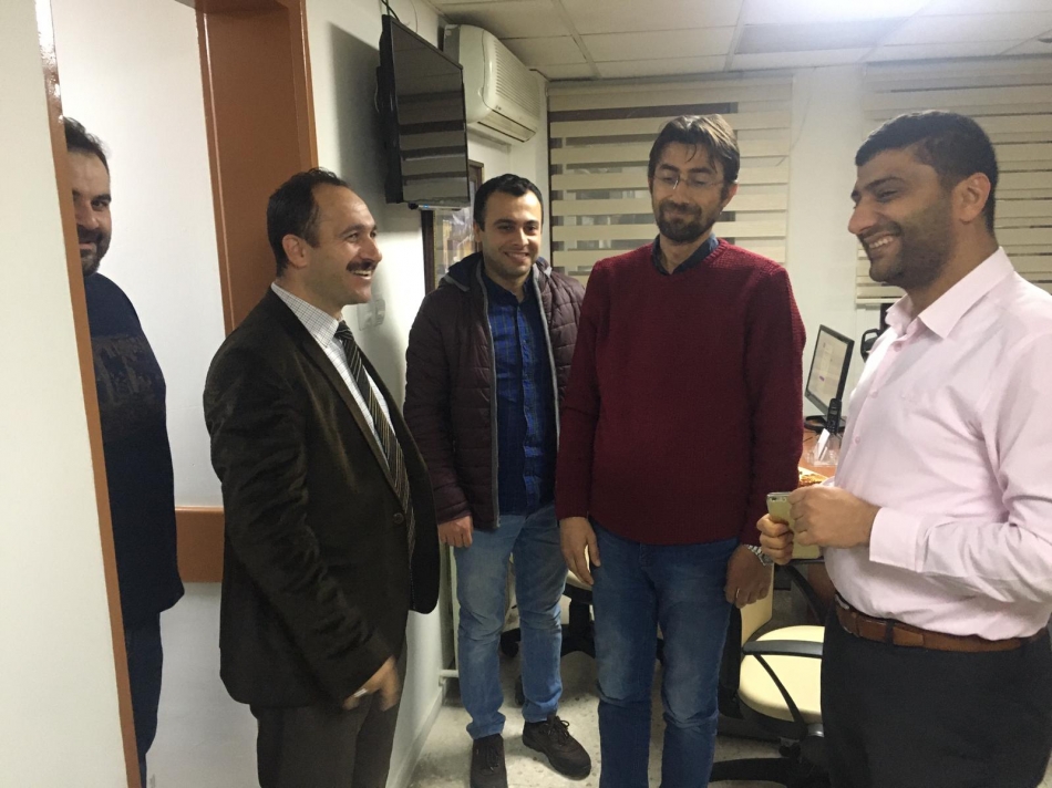 Sağlık Müdürü Erkuş, yeni yıla hastanede girdi