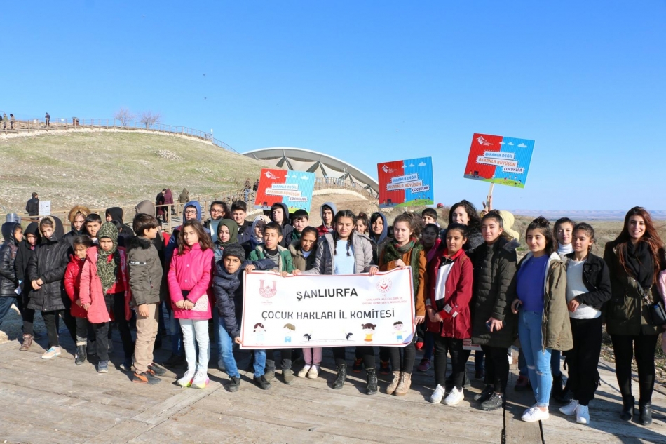 Çocuklar bu etkinliğe sevindi