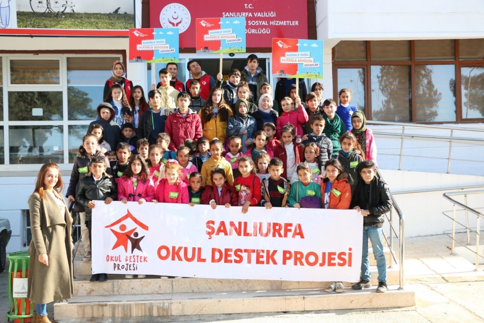 Çocuklar bu etkinliğe sevindi