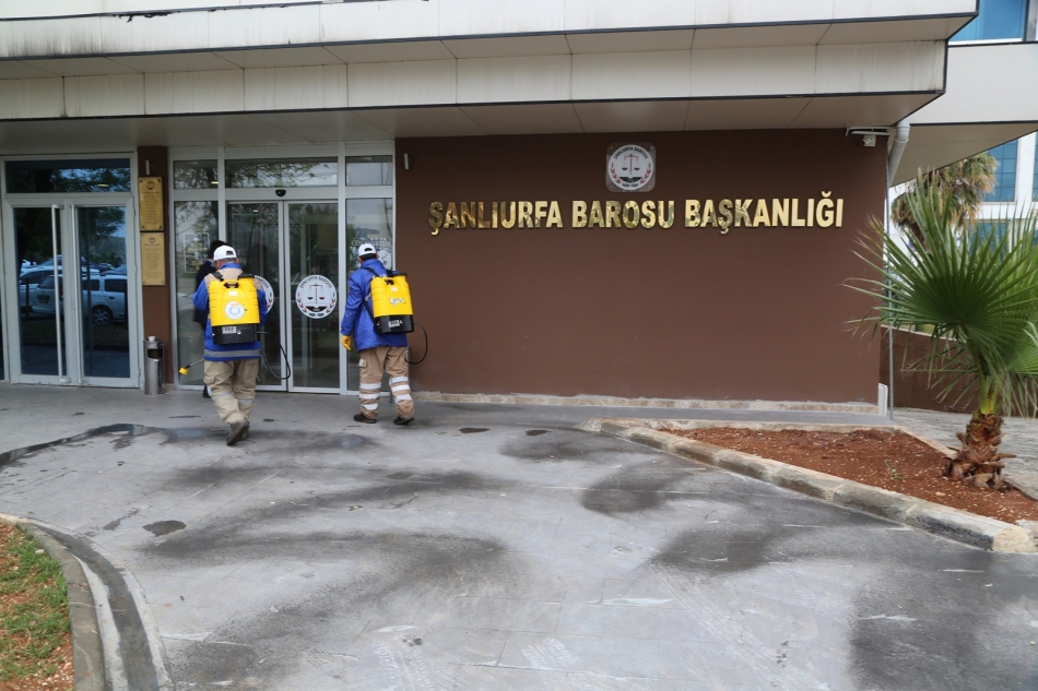 Haliliye'de 'Coronavirüs' seferberliği sürüyor