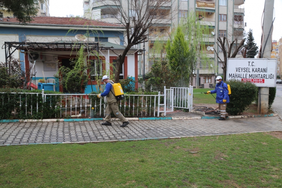 Haliliye'de 'Coronavirüs' seferberliği sürüyor