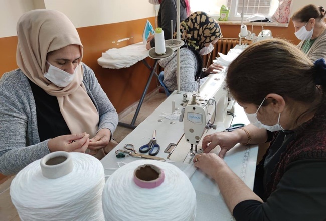 Halfeti'de Koronavirüsle Mücadeleye Önemli Katkı