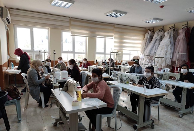 Halfeti'de Koronavirüsle Mücadeleye Önemli Katkı