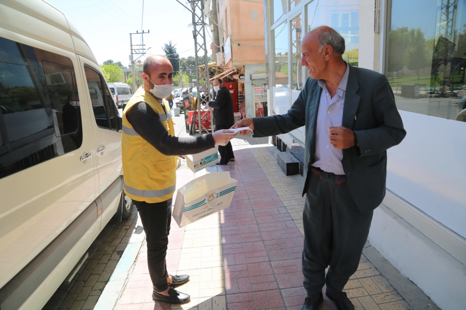 Haliliye'de Hedef 1 Milyon Maske