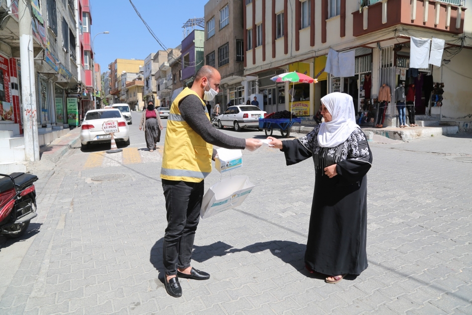 Haliliye'de Hedef 1 Milyon Maske