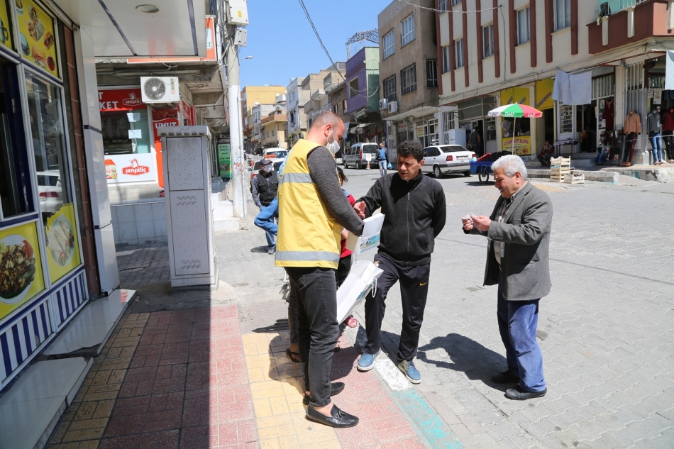 Haliliye'de Hedef 1 Milyon Maske