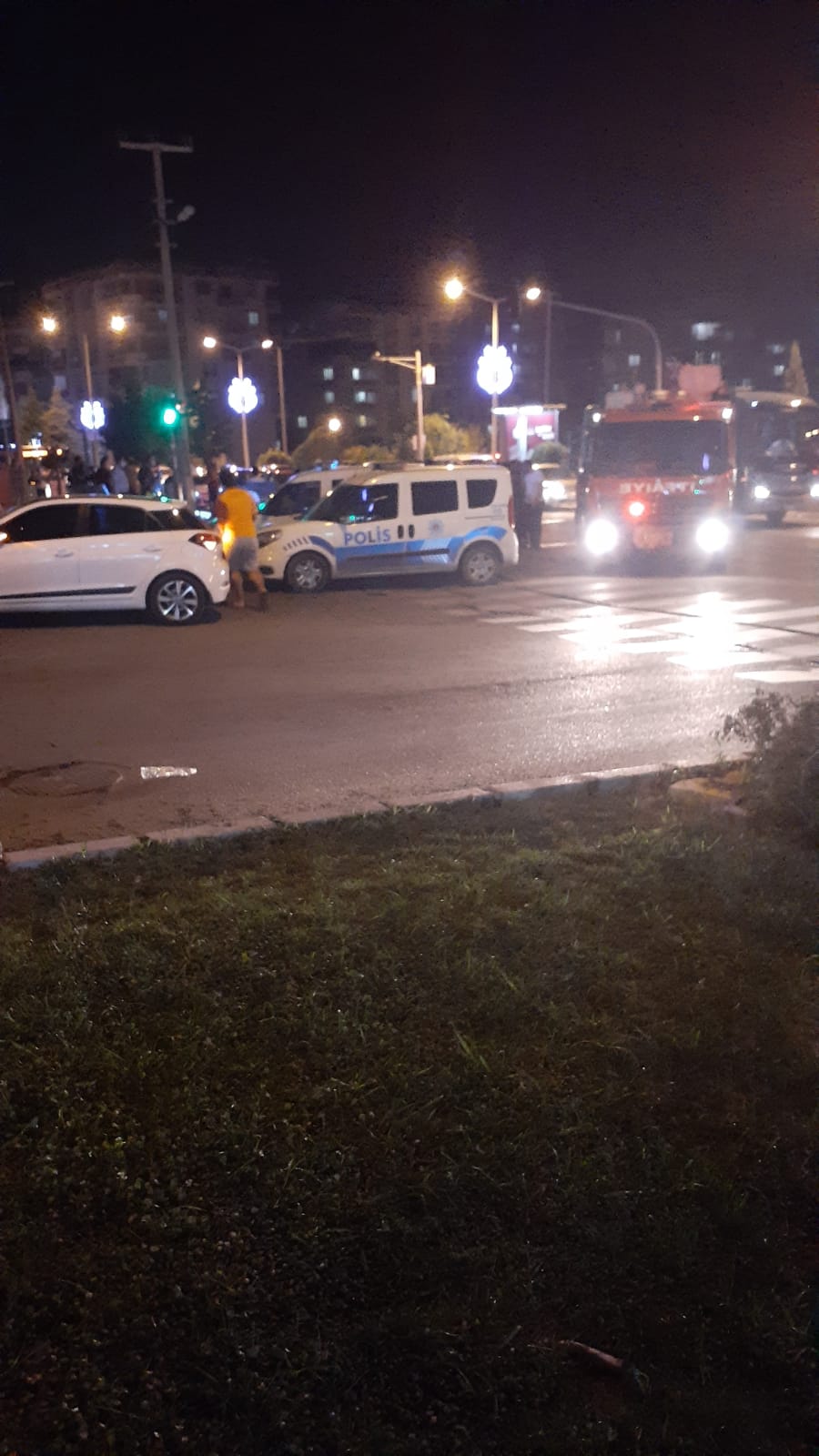 Karaköprü'de olaylı gece