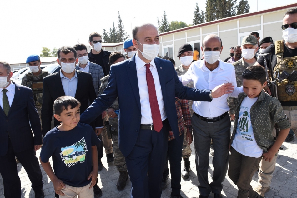 Barış Pınarı Şehitleri Telabyad'da Dualarla Anıldı