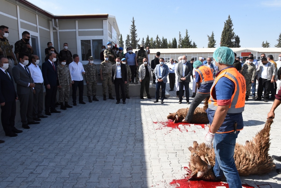 Barış Pınarı Şehitleri Telabyad'da Dualarla Anıldı