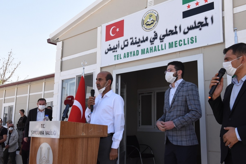Barış Pınarı Şehitleri Telabyad'da Dualarla Anıldı