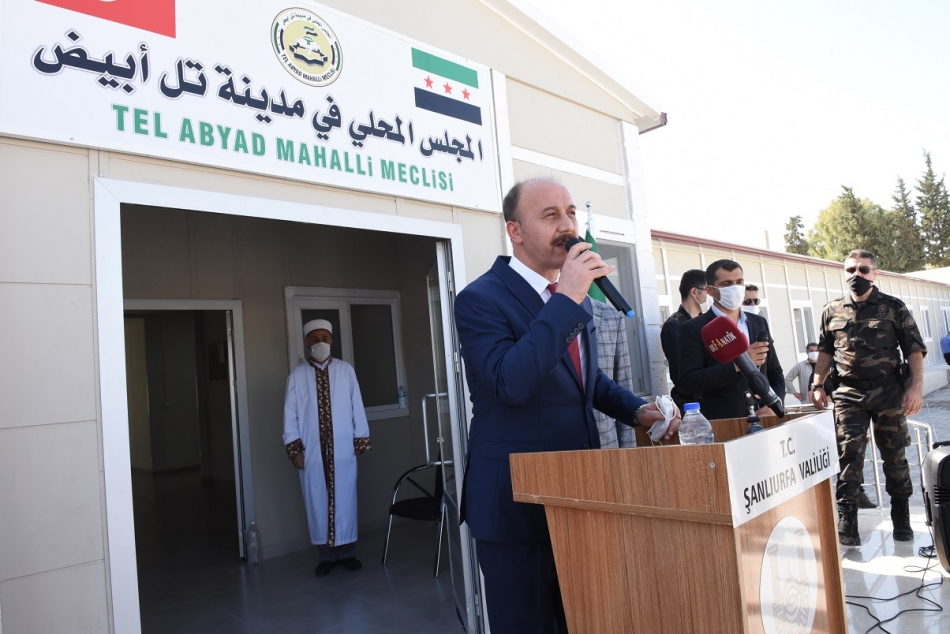 Barış Pınarı Şehitleri Telabyad'da Dualarla Anıldı