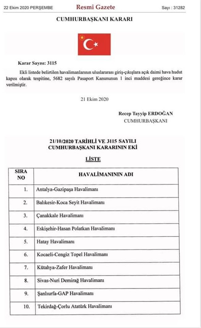Urfa'ya yabancı uçaklar inebilecek