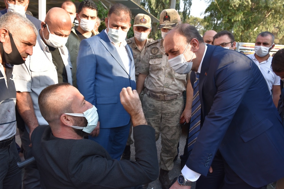 Vali Erin Ceylanpınar'da Vatandaşlarla Buluştu