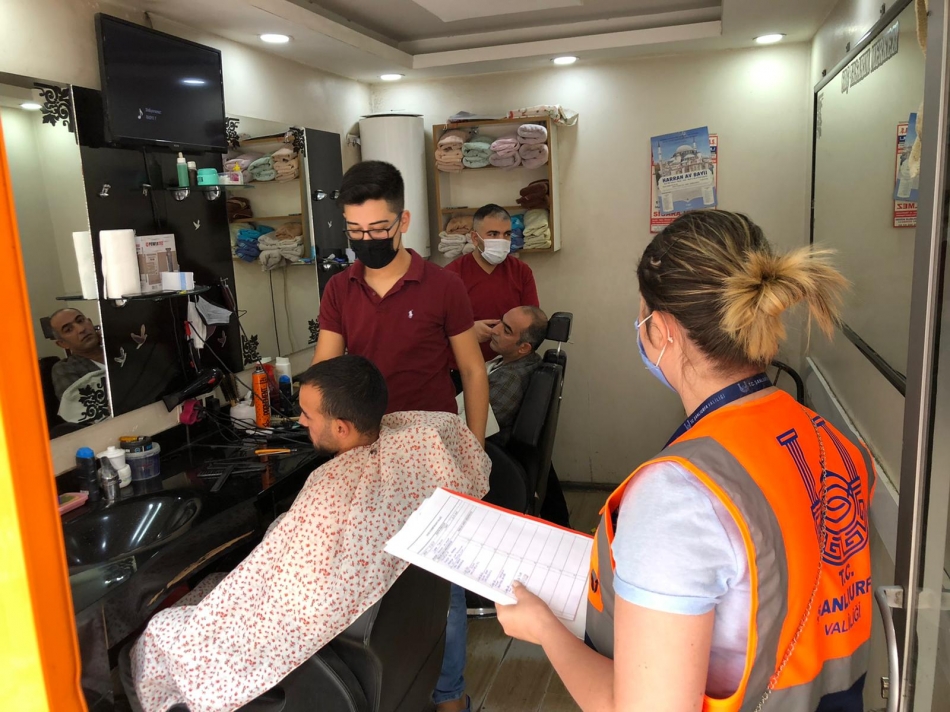 Koronavirüse Karşı Denetimler Aralıksız Devam Ediyor