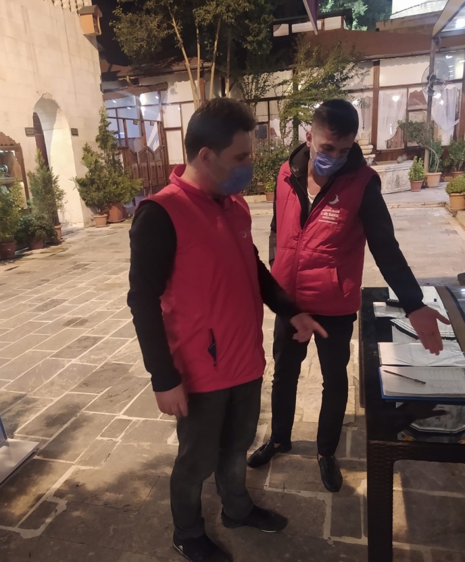 Koronavirüse Karşı Denetimler Aralıksız Devam Ediyor