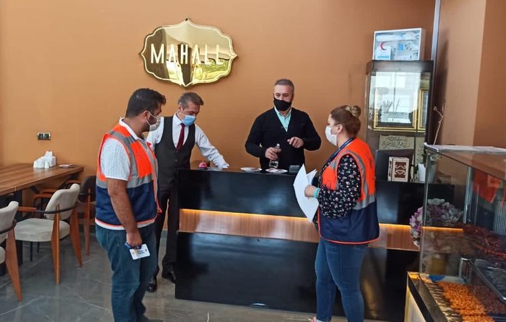 Koronavirüse Karşı Denetimler Aralıksız Devam Ediyor
