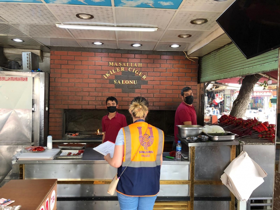 Koronavirüse Karşı Denetimler Aralıksız Devam Ediyor