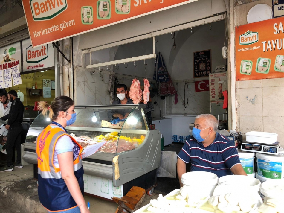 Koronavirüse Karşı Denetimler Aralıksız Devam Ediyor