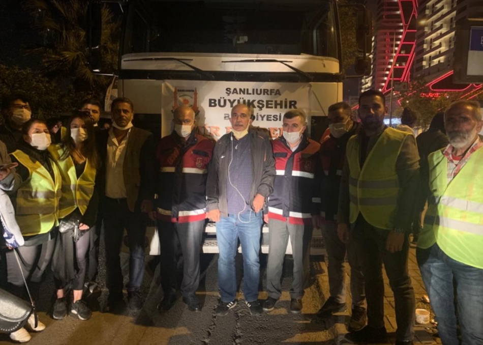 İzmir'deki Urfalılardan Büyükşehire Teşekkür