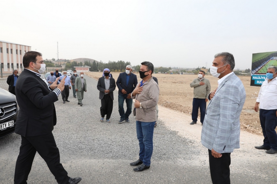 Haliliye'den Çamlıdere'ye halı saha