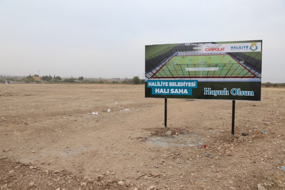 Haliliye'den Çamlıdere'ye halı saha