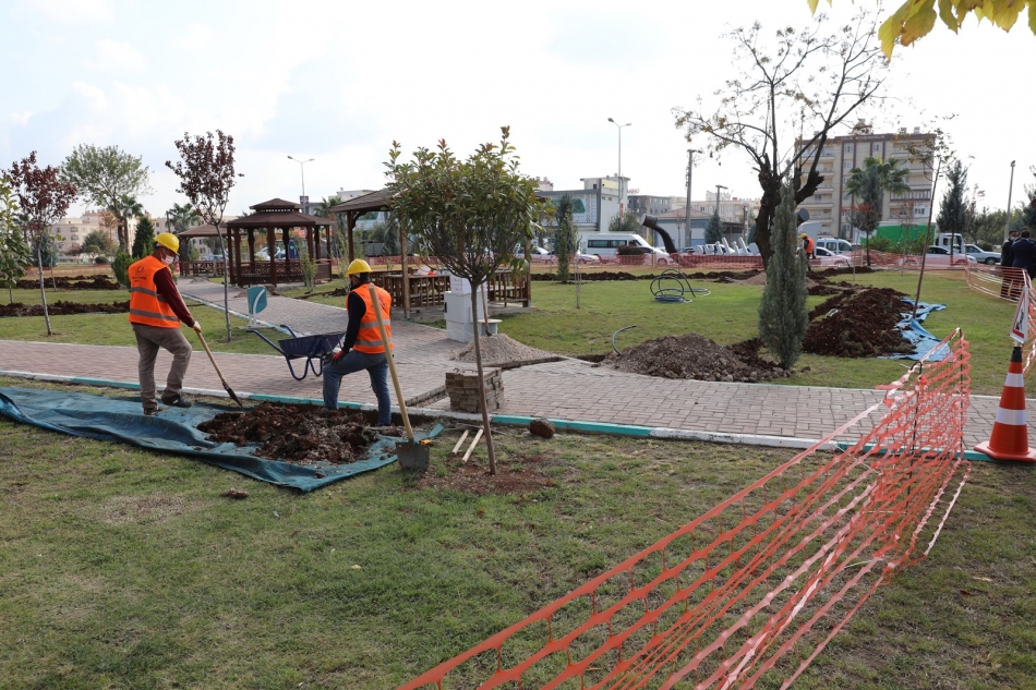 <h2>Haliliye Belediyesi, ilçede bulunan tüm parklara aydınlatma ve kamera sistemi kuruyor.</h2>