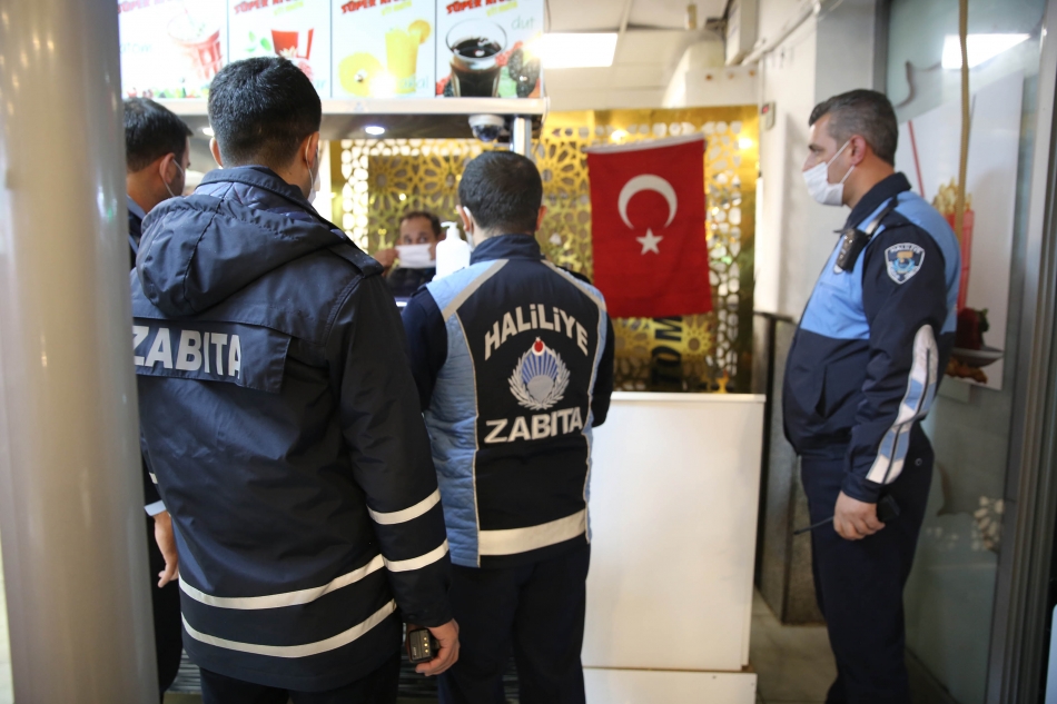 Pandemi Tedbirleri Başladı; Haliliye Zabıta Denetime Çıktı