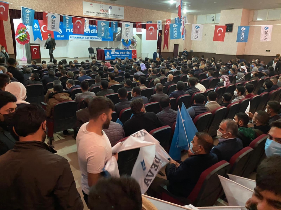 DEVA Partisi'nde Ceylanpınar  Kongresi Heyecanı