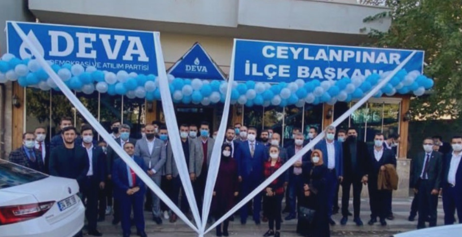 DEVA Partisi'nde Ceylanpınar  Kongresi Heyecanı