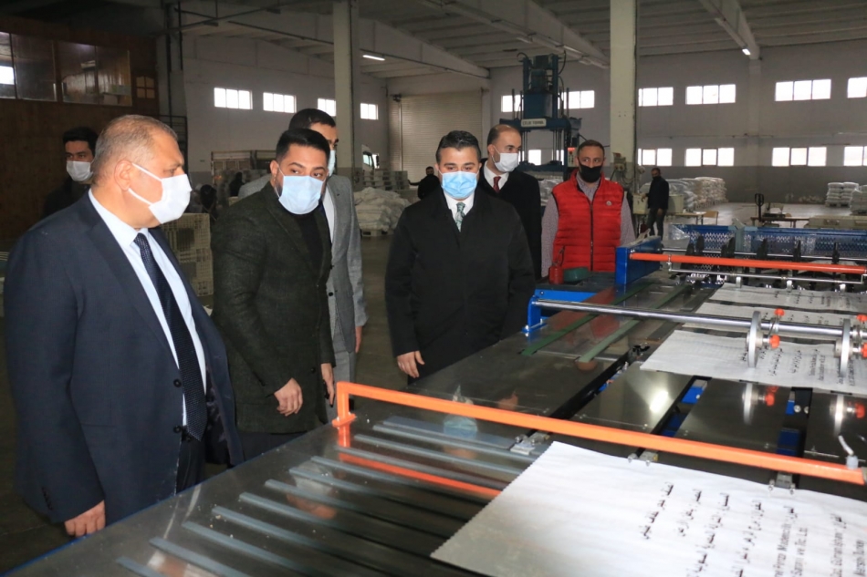 Başkan Yıldız OSB'deki Müteşebbis İş Adamlarını Ziyaret Etti