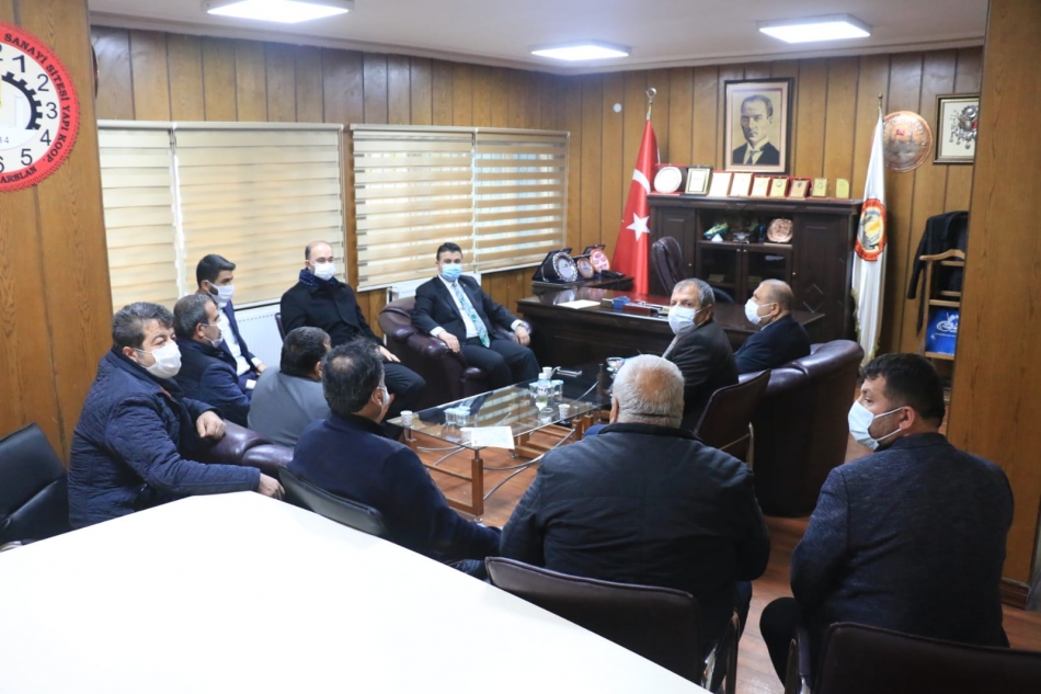 Başkan Yıldız OSB'deki Müteşebbis İş Adamlarını Ziyaret Etti