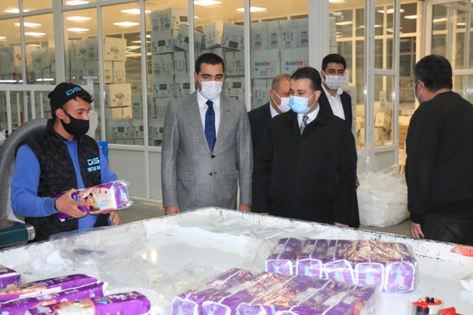 Başkan Yıldız OSB'deki Müteşebbis İş Adamlarını Ziyaret Etti