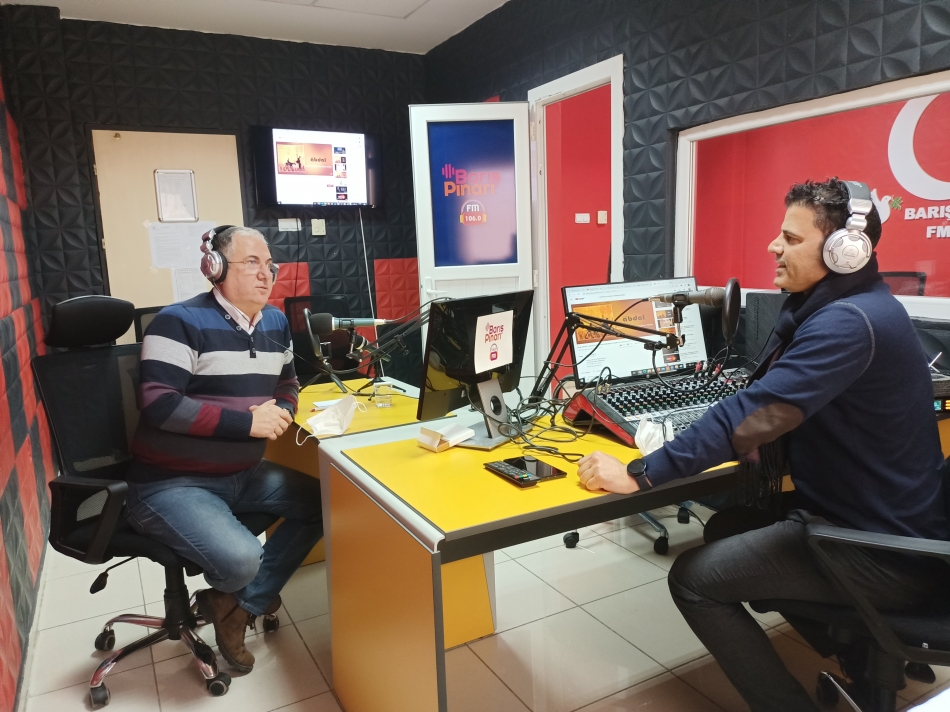 Gazeteci Ahin Güneş Barış Pınarı FM'e Konuk Oldu