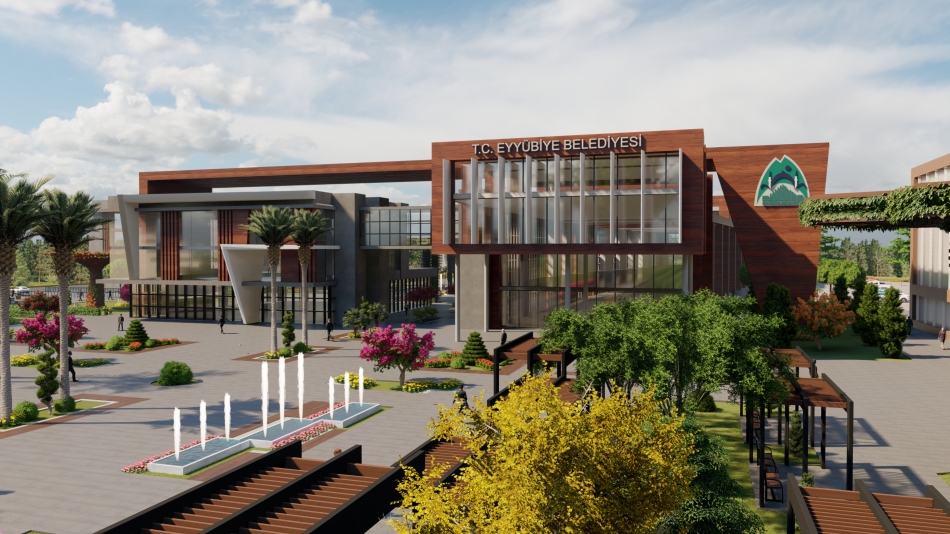 <h2>Eyyübiye Belediye Başkanı Mehmet Kuş, Harran Üniversitesi Eyyübiye Kampüsündeki 44 dönümlük alanın Eyyübiye Belediyesi’ne tahsisinin gerçekleşmesinin ardından hayata geçirmeyi planladığı ‘Kamu Kampüsü ve Hizmet Binası’ projesi açıklayıp, ilçeye dev yatırım için müjde verdi.</h2>